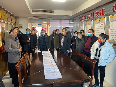 六安葉集區(qū)非公黨組織書記及黨務(wù)工作者來安徽星星集團(tuán)參觀黨建工作