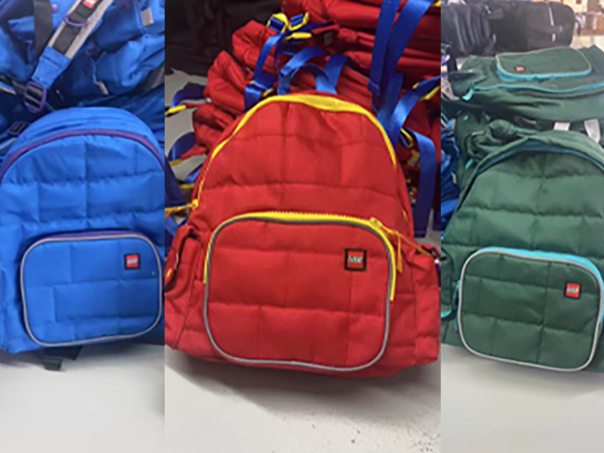 定制兒童背包，與客戶品牌理念相契合