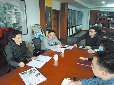  金安區(qū)就業(yè)局楊向東局長一行深入安徽星星集團開展“四送一服”走訪調(diào)研-2